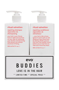 Evo Buddies Ritual Salvation Shampoo & Conditioner 500ml