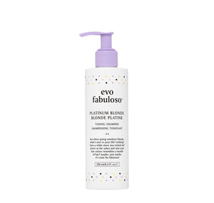 Fabuloso Platinum Blonde Toning Shampoo 250ml - Mr Burrows Hair